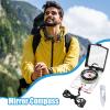 Mirror Compass - Portable Navigation Tool for Hiking and Backpacking view 2