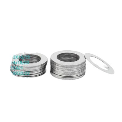 10,100-Piece Stainless Steel Washer and Thin Shim Set, 0.1–1 mm, M1.6–M30
