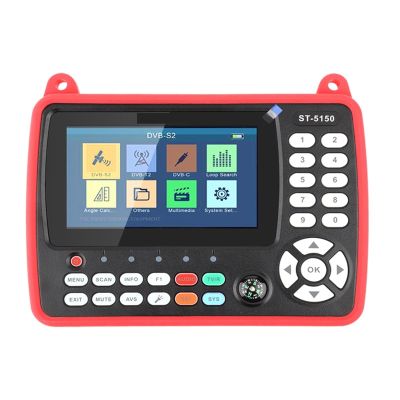 Satlink DVB-S2/DVB-C/DVB-T2 Combo HD H.265 Satellite Finder