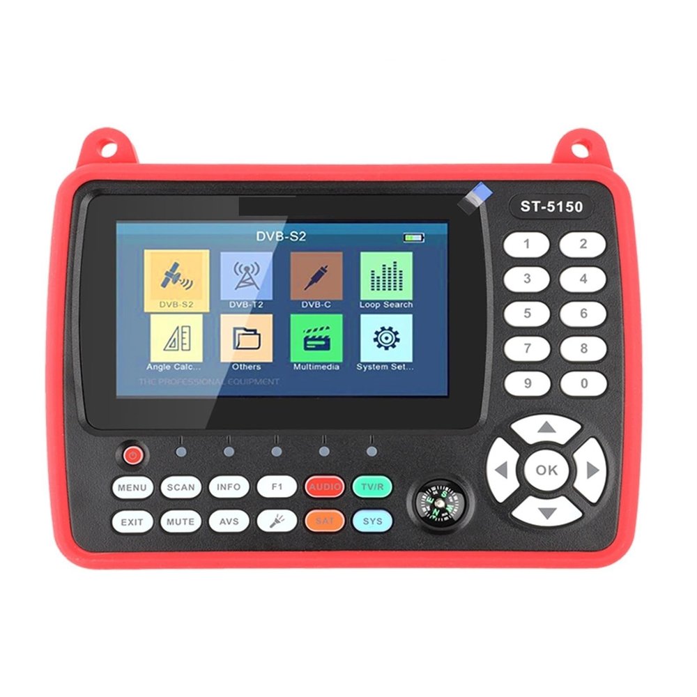 Satlink DVB-S2/DVB-C/DVB-T2 Combo HD H.265 Satellite Finder