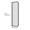 Urinal Partition for Toilet or Bathroom, Floor-Standing and Wall-Mounted, Translucent Glass, Waterproof view 3