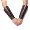 Generic Medieval Embossed Arm Bracers, Retro Faux Leather Arm Guards, 1 Pc. (CO3, One Size) view 4