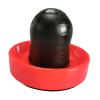 Air Hockey Pusher for Adults and Children, Standard Replacement Pusher, 5.12 x 2.99 in, Felt Base, Red view 1