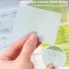 Transparent Sticky Notes, 105 Sheets, Colorful, Self-Adhesive, Waterproof, 7.5 x 7 x 7 cm view 2