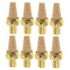 Garneck 8-Piece Copper Pneumatic Mufflers with PT Threads, Noise-Reducing, Compatible with Air Compressors view 1