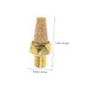 Garneck 8-Piece Copper Pneumatic Mufflers with PT Threads, Noise-Reducing, Compatible with Air Compressors view 2