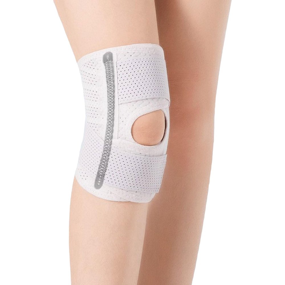 LUOFENG Sports Knee Brace with Spring Stabilizers and Patella Support