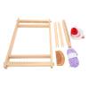 Cryfokt Weaving Loom Kit, Wooden Loom Set for Fine Motor Skills view 1