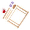 Cryfokt Weaving Loom Kit, Wooden Loom Set for Fine Motor Skills view 2