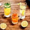 Rrlihjgu Reusable Drinking Glass Set, Water Glasses view 3