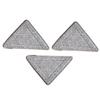 3-Pack Replacement Pads for Triangle Mop, Washable Fiber view 1