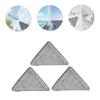 3-Pack Replacement Pads for Triangle Mop, Washable Fiber view 2