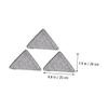 3-Pack Replacement Pads for Triangle Mop, Washable Fiber view 4