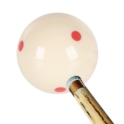 Pool Table Billiard Balls, Phenolic Resin, 6 Red Dots