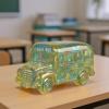 Miniature Acrylic School Bus Greeting Card view 3