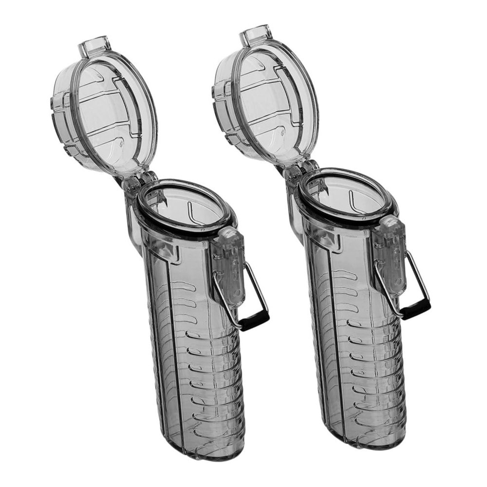 Healvian 2-Pack Plastic Lighter Cases with Creative Design and Reliable Protection