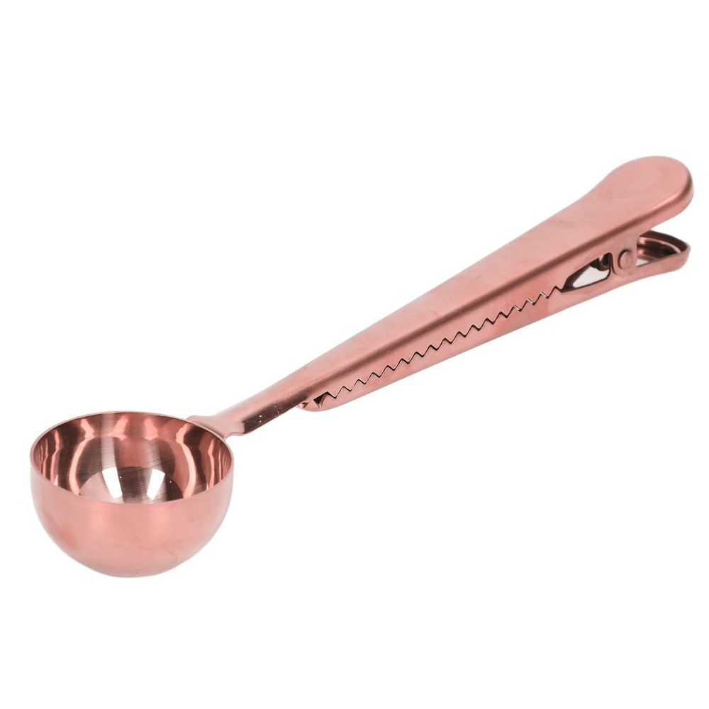CHICIRIS Coffee Spoon Holder Sealing Clip, Stainless Steel (#3)