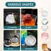 Feiphla Diamond 70 mm Ice Ball Press Set for Whisky and Cocktails view 2