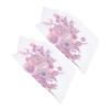 Operitacx 2-Piece Floral Lace Appliqués with Bead Embroidery, Embroidered Tulle Patches for DIY Clothing, Heat-Resistant and Durable for Wedding Dresses and Formal Outfits view 1