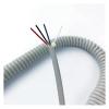 JNHGSHUAISDF 4-Core Coiled Power Cable, 0.3 mm², Gray view 1