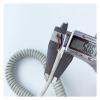 JNHGSHUAISDF 4-Core Coiled Power Cable, 0.3 mm², Gray view 3