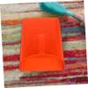 SOIMISS Red Plastic Handheld Dustpan with Comfortable Grip view 4