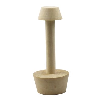 Wooden Double-Ended Cake Tamper