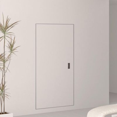 Aluminum Access Panel for Drywall Walls and Ceilings, Paintable Concealed Door with Recessed Pull Handle (W 70 cm x H 120 cm)