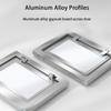 Aluminum Access Panel for Drywall Walls and Ceilings, Paintable Concealed Door with Recessed Pull Handle (W 70 cm x H 120 cm) view 4