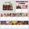Personalized 2027 Wall Calendar with Your Own Photos, 28.5 x 44 cm view 2