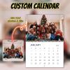 Personalized 2027 Wall Calendar with Your Own Photos, 28.5 x 44 cm view 4