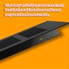 Black Aluminum Alloy Vent Cover, 50 x 250 mm (2 x 10 in) view 3