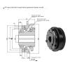 Steel Ball Torque Limiter Type AQ02-4.0, Keyway, AQ01/AQ03 (AQ0.6-L, 8–15 mm Bore, 5–10 Nm) view 2