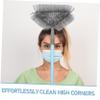 INOOMP Cleaning Brush Head with Long PE Bristles, 35 x 31 x 11 cm, Gray, Replaceable Scrubber Head for Walls and Ceilings view 3