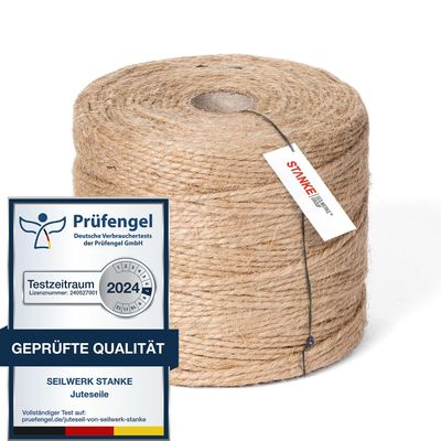 SEILWERK STANKE 1 mm Jute Twine, 200 m