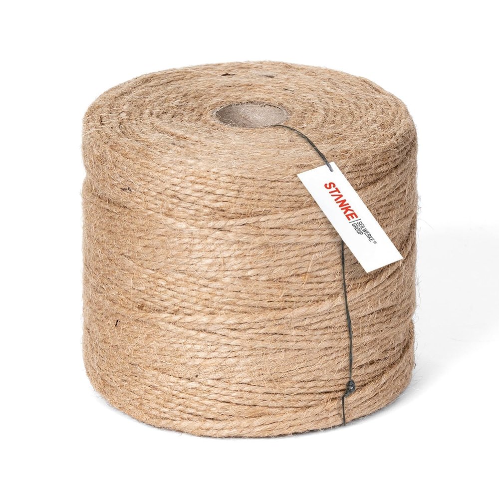 Seilwerk STANKE 4 mm Jute Rope, 50 m