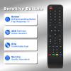 VINABTY Replacement Remote Control for Strong SRT7404, SRT7405, SRT7406, SRT7407, SRT7007, SRT7403, SRT8212, SRT7501, SRT8527, SRT3000, SRT7555, SRTR8541, SRT7511, SRT8525 and SRT8526 Decoders view 3