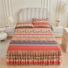 Surwin Bohemian Print Bed Skirt with Fitted Sheet, 160 x 200 cm view 1