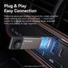 Mcdodo Bluetooth 5.0 Car Adapter for Hands-Free Calling & Music, USB-A Audio Transmitter with Multifunction Button (Smartphone Audio Only, SBC Codec) view 4