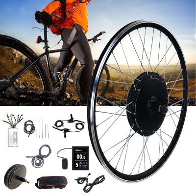 48 V 1500 W Electric Bike Conversion Kit, Kafei Rear Hub Motor with LCD8S Meter, Mountain and Snow Bike Compatible, 27.5-Inch High-Performance E-Bike Upgrade