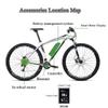 48 V 1500 W Electric Bike Conversion Kit, Kafei Rear Hub Motor with LCD8S Meter, Mountain and Snow Bike Compatible, 27.5-Inch High-Performance E-Bike Upgrade view 4