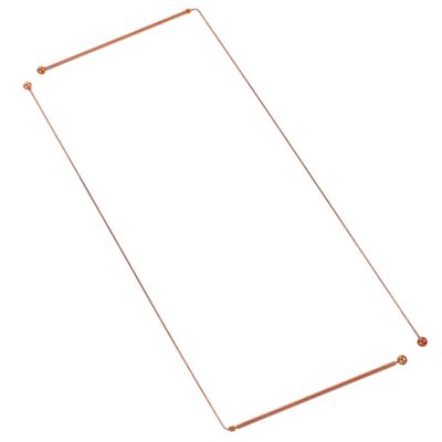 Brass Dowsing Rods, 2-Piece Set with Double Heads for Beginners