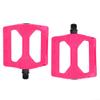 Bicycle Pedals with Non-Slip Tooth-Nail Design, Compatible with Mountain Bikes and Road Bikes (Pink) view 1