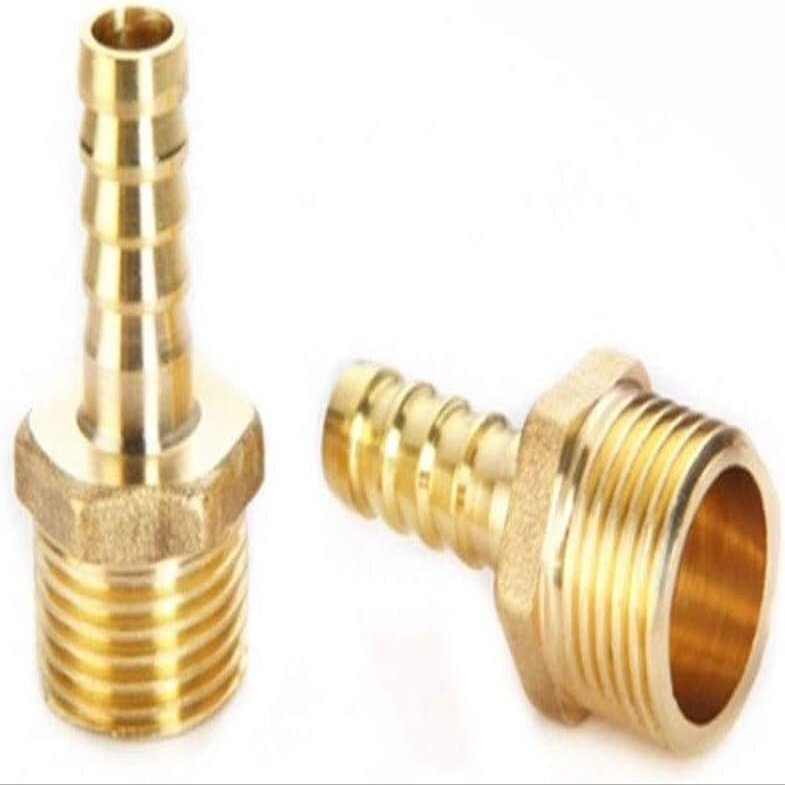 OIFAODAO Faucet Connector, Brass Hose Fitting, 1/8", 1/4", 3/8" and 1/2" BSP