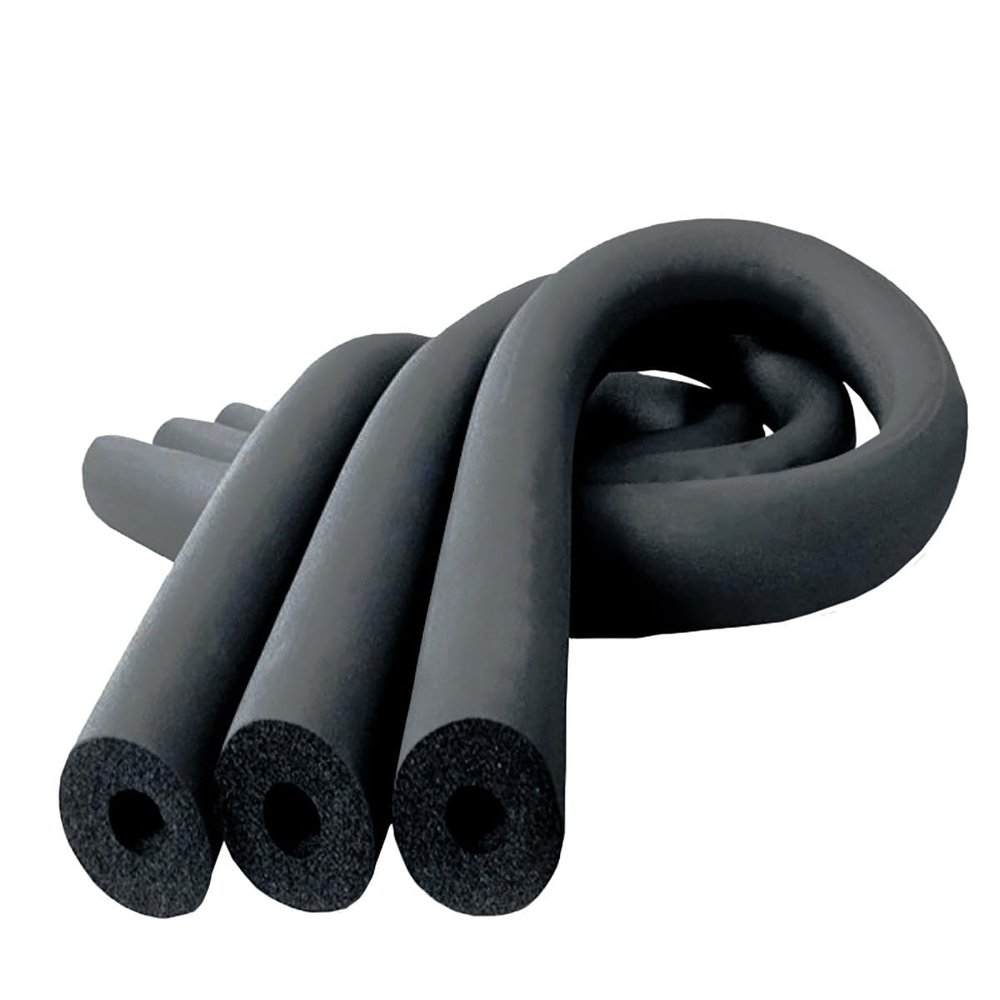DTWEFF 5.6/6.0 ft Foam Tube Pipe Insulation, Flexible Insulation Hose for Industrial Outdoor Pipes, Multiple Sizes (1/4 in ID × 3/8 in WT × 5.6 ft)