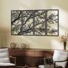 4-Panel Metal Deadwood Tree Wall Art view 1