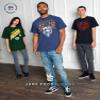 Junk Food NFL Field Flag Adult Long-Sleeve T-Shirt view 2