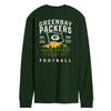 Junk Food NFL Field Flag Adult Long-Sleeve T-Shirt view 3