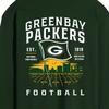 Junk Food NFL Field Flag Adult Long-Sleeve T-Shirt view 4