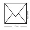 Paper24 DIN B6 Envelopes 125 x 176 mm – Purple, 750 Pack, 120 gsm Paper view 4